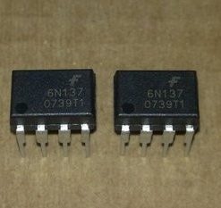 6N137 - DIP  مشکی
