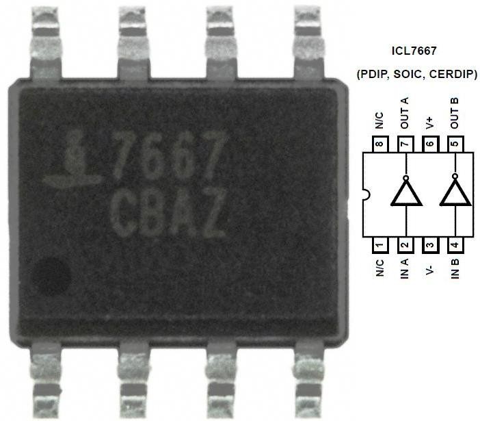 ICL7667CBA - SMD
