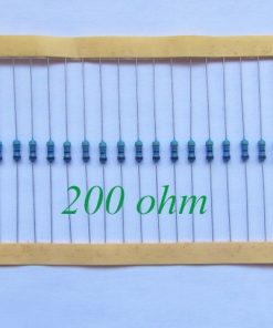 1/4W 1% 200R