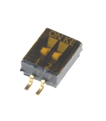 DIP SWITCH-02P SMD