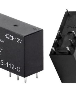 رله کتابی  12V 16A برند MEISHUO