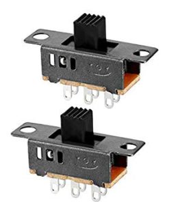 کلید کشویی 3 حالت 6 پایه