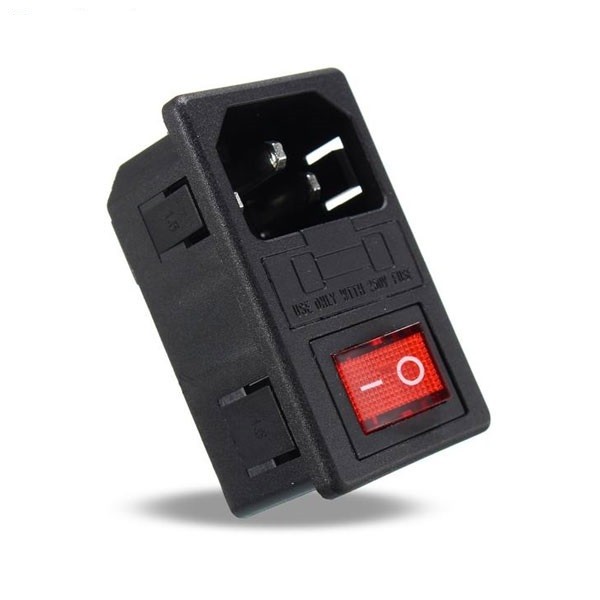 جک پاورکلید و فیوز دار بدون جاپیچ