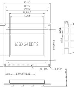 LCD 128*64 Green ST7920