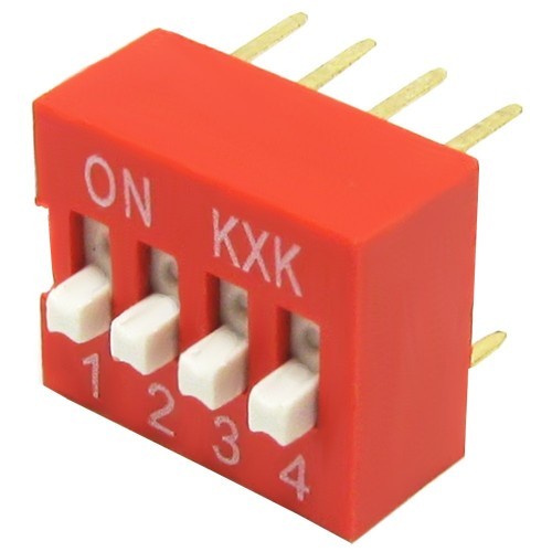 DIP SWITCH-04RN