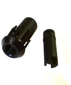 LED HOLDER 5MM BLACK