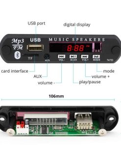 MP3-PLAYER-12V +Bluetooth