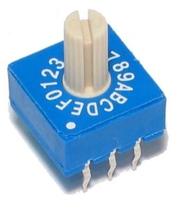 HEX ROTARY SWITCH با دسته