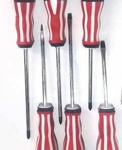 ست پیچ گوشتی6 تايی دسته پرچمی