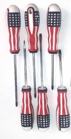 ست پیچ گوشتی6 تايی دسته پرچمی