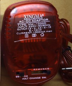 ADAPTOR (3-12)V-1A-RED