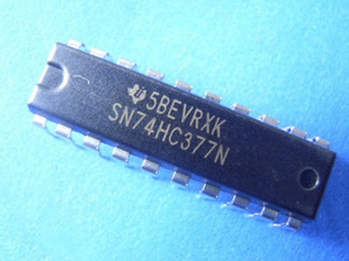 74HC377 - DIP
