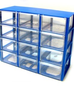 جعبه کشویی 12 خانه رنگی 4*3