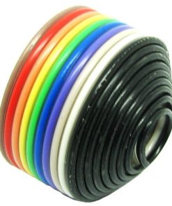 کابل فلت 10 رشته رنگی