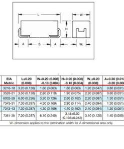 TANTAL SMD 2.2UF-10V A
