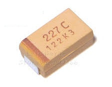TANTAL SMD 220UF-10V D بازسازی شده
